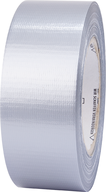 Petec Uni-Gewebeband, silber 50m